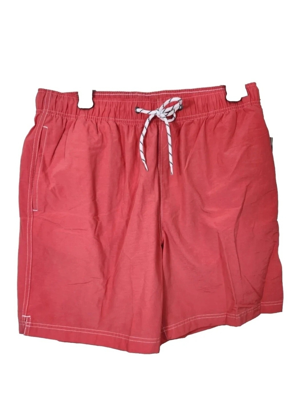 Roundtree & Yorke Mens Size L Swimwear Swim Shorts Trunks dark melon NWT 02